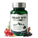 Shilajit Supplement for Men Women,1300mg Per Serving Natural Fulvic Acid & L-Arginine Complex, Energy Power Stamina & Immune System Support, Non-GMO,60 Capsules