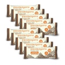 Elevated Gains Chocolate Peanut Butter Protein Bars, 10 Pack - 20g of Protein & 7 Natural Ingredients, Sweetened with Honey, No Artificial Sweeteners, Healthy Snack for On the Go