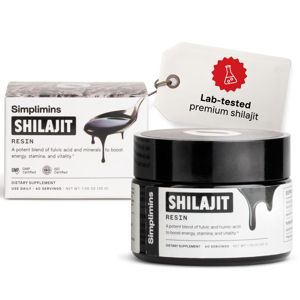 Shilajit Resin Pure Himalayan Ayurvedic Adaptogen Supplement (30 g | 60 Servings) | Natural Energy, Stamina & Immune Support for Men & Women | Lab-Tested, Heavy-Metal Screened, Vegan