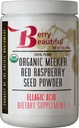 Berry Beautiful Organic Meeker Red Raspberry Seed Powder (Ellagic Acid, Fiber) - 1 lb (454g) - US-Grown Raspberry에서 냉각 압력