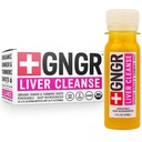 +GNGR Liver Cleanse Detox & Repair, Cold-Pressed Ginger Shot with Organic Milk Thistle, Dandelion, Turmeric & Ultra-High Absorption Curcumin for Liver Support & Immunity, 2 fl oz Bottles, 12-Pack