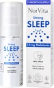 Melatonin Sleep Spray 2 mg (215 Servings) - Liquid Melatonin Spray per il sonno, Formula sublinguale ad azione rapida, Supporta sonno sano - Vegan, OGM-Free, Melatonin Spray per gli adulti
