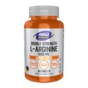 Now Foods Sports Nutrition, L-Arginine Double Strength 1000mg, Nitric Oxide Precursor, Amino Acids, 60 Tablets