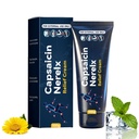 Capsaicin Neuropathy Relief Cream with Arnica, Menthol, MSM & Glucosamine, Soothing Cream for Feet, Hands, Legs, Joints, Waist & Muscles, 100g,1pack