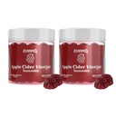 Droppels Apple Cider Vinegar Gummies 1000mg with Beet Root & Pomegranate | Non-GMO, Vegan-Friendly, Gluten Free | Supports Digestion, Metabolism, Energy & Immune Health | Raspberry Flavor