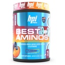 BPI Sports BCAA Powder - Best Aminos, Post Workout Recovery Drink with Glutamine, Branched Chain BCAAs Amino Acids, Hydration & Recovery, 25 Servings, Plumberry Flavor