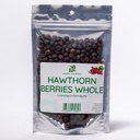 Herb To Body Hawthorn Berries Whole – 4oz Wildcrafted Crataegus monogyna, Organic Hawthorn Berry Dried for Herbal Tea and DIY Preparations