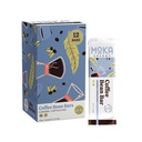 Moka Energy Coffee Energy Bar Variety Pack | Dark Roast, Vanilla Latte & Caramel Cappuccino | Energy Bars Made from Real Coffees | Snack with 90mg Caffeine | Vegan, Gluten Free | No Brew Needed (Caramel Cappuccino (12 pack))