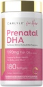 Carlyle Prenatal DHA Vitamin | 180 Softgels | Support for Women Before, During & After Pregnancy | Non-GMO and Gluten Free Supplement