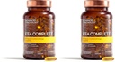 EFA Complete with Optimal Omega 3 6 9 Levels of Potency Flax Oil, Fish Oil, Borage Oil, and Evening Primrose Oil 800mgs (90count) 3rd Party Tested - High in GLA and 369 Omegas (Pack of 2)
