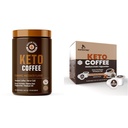 Rapid Fire Ketogenic Caramel Macchiato Keto Coffee Mix & Pods, Supports Energy & Metabolism, Weight Loss Diet, 15 Servings 7.93oz & 16 Count K Cups