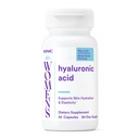 GNC Women's Hyaluronic Acid - Daily Beauty Supplement for Skin Moisture Support - Supports Skin Hydration - Nutrient-Rich, Rejuvenating Formula - Gluten-Free - 30 Count (30 Servings)