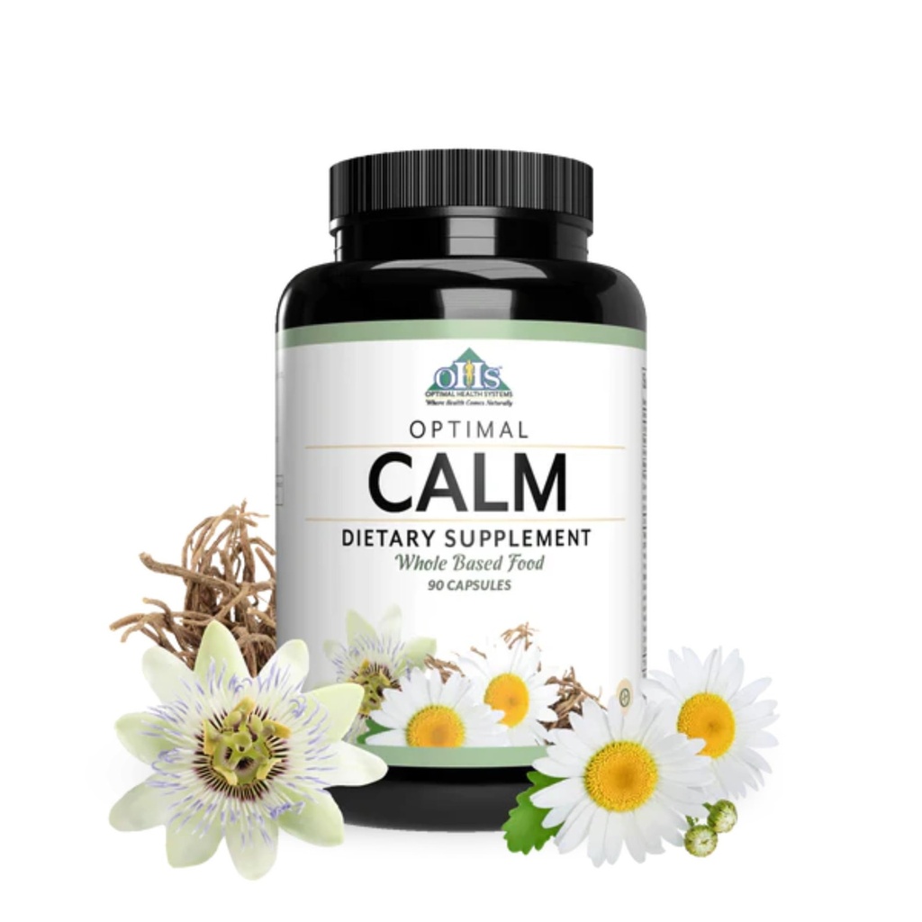 Optimal Health Systems Optimal Calm (Formerly REM) Sleep 90 Capsules (30 Servings). Calms The Body, Promotes restful Sleep., 90 Count (Pack of 1)