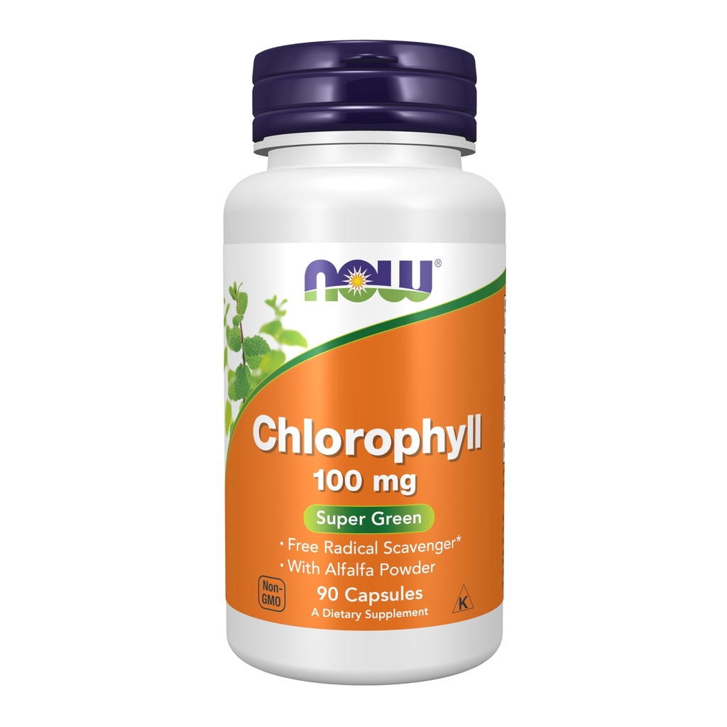 NOW Foods Chlorophyll, 90 Capsules