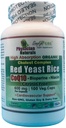 Organic Red Yeast Rice w CoEnzyme Q10 and Piperine 600 mg High Absorption 100 Veg Caps 1200 mg per Serving