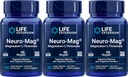Life Extension Neuro- Mag Magnesium L-treonaatti, 90 lukua (Pack of 3)