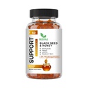 Mishas Nutraceuticals Black Seed Oil and Honey Gummies, 2% Thymoquinone, Immune Support, Joint Health, 60 Count