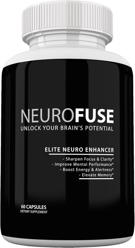 Erőteljes Fókusz & Memória Nootropic Pill - Formula segít támogató memória, Kognitív funkció, Focus & Clarity -Reduce Brain Fog & Fáradtság