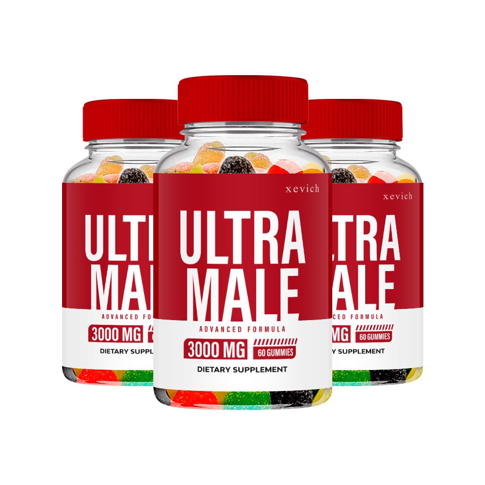 Ultra Male Gummies - Ultra Male Gummies (3 Pack, 180 Gummies)