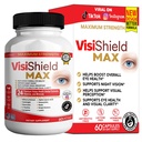 VisiShield Max Eye Health Supplement, 24 Premium Vision Vitamins and Minerals, 60 Capsules (1)