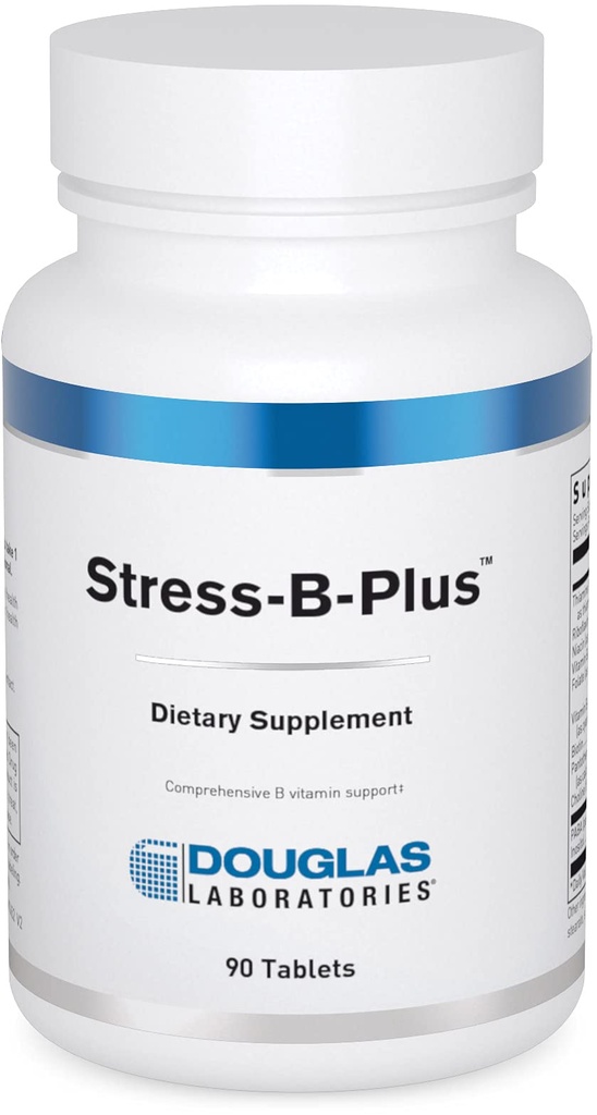 Douglas Laboratories Stress-B-Plus | Comprehensive B Vitamin Complex | 90 Tablets