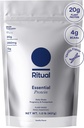 Ritual Prenatal Vegan Protein Toz: Prenatal, Postpartum, & Lactation, Amerika Birləşmiş Ştatlarından 20g Organic Pea Protein, Gluten Free, Bitki əsaslı, Sugar Free†, Vanilla, 1Lbs
