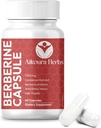 AIKOURA Berberine Complex 1350mg – Herbal Blend with Ceylon Cinnamon, Milk Thistle, Bitter Melon & Turmeric – Metabolic Health & Blood Sugar Support – Vegan, Non-GMO, Gluten-Free – 60 Veg Capsules.