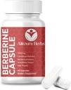 AIKOURA Berberine Complex 1350mg – Herbal Blend with Ceylon Cinnamon, Milk Thistle, Bitter Melon & Turmeric – Metabolic Health & Blood Sugar Support – Vegan, Non-GMO, Gluten-Free – 60 Veg Capsules.