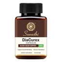 Suwasthi DiaCurex Berberine Supplement -120mg with Cinnamon, Bitter Melon & Gymnema for Men & Women for Health Support, 100% Organic, Vegan & Gluten-Free, 60 Capsules (30 Days of Supply)