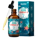 Liposomal Algae Omega 3 Liquid Drops, Vegan EPA DHA Supplement for Kids & Women, with Choline, Phosphatidylserine, Astaxanthin, Lutein & Zeaxanthin, Vitamins, Heart, Brain & Eye Health, 2 Fl Oz