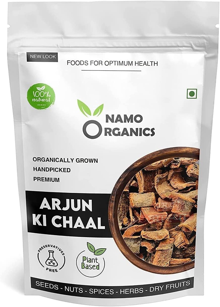 Arjun ki Chaal Whole Herb (Terminalia Arjuna) 100% Arjun Bark Roots (400gm) - by pharmacylife