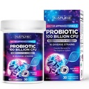 Built by Nature 100 Billion CFU Probiotic – 16 Strains + Prebiotics – Immune & Digestive Support – for Women & Men – Delayed Release Capsules, Shelf Stable – 1 Month Supply - 30 Capsules
