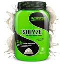 Species Nutrition Isolyze Whey Protein Powder, 100% Whey Isolate for Muscle Building, 27.5g Protein Per Scoop, No Sugar & Low Fat (Vanilla Ice Cream, 22 Servings)