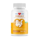 Omega 3 Fish Oil for Dogs 120 Tablets - Skin, Coat & Joint Support | Omega 3, 6 & 9 with Vitamin E. Supports skin & coat health, reduces shedding & dry skin. Promotes joint & heart function.