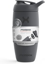 Proixx Pervice Projecter Cloader saint  Steinless Water vater and Shakeer Cup, 18oz, Graphite Gray