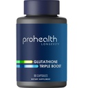 ProHealth Glutathione Triple Boost. Master Antioxidant. Third-Party Triple Lab Tested. 90 Capsules