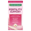 Nature’s Bounty Optimal Solutions Fertility Support, with Clinically Studied Nutrients NAC, Selenium and Vitamin E Plus Vitamin D and CoQ10 to Support Ovulation and Fertilization – 90 Capsules