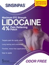 Lidocaine 4% Pain Relieving Patch (1 Pack (5 Patches Total))