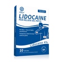 KONGDY 4% Lidocaine Patches, 10 Count Maximum Strength Pain Relief Patches, 5.5"x3.94" Lidocaine Gel Pain Patches (10)