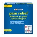 A+Health Lidocaine Patch, 24-Hour Pain Relief, 4% Lidocaine, Made in USA, 6 Count