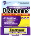 Dramamine Less Drwsy Tab Size 8 Ct Dramamine Less Drwsy Tab New 8