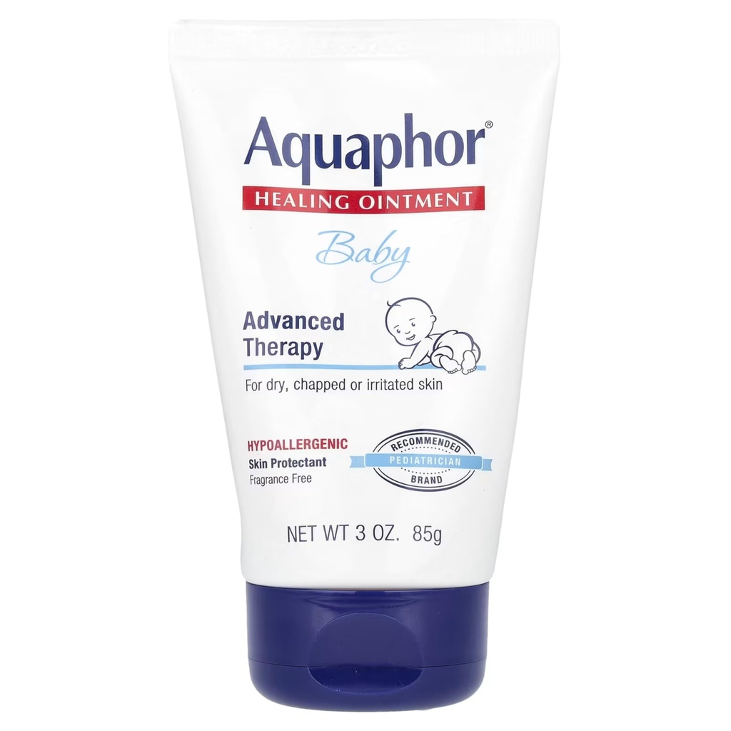 Aquaphor Healing Ointment Baby 3 Ounce Tube (89ml) (2 Pack)