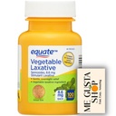 Equate Natural Vegetable Laxative Sennosides 100 Tablets Pack of 01 Total 100ct + me Gusta Sticker