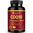 CoQ10 300mg Softgels with PQQ & Omega 3, Maximum Absorption Coenzyme Q10, Powerful Antioxidant for Heart & Energy Health, 120 Count, Non-GMO