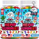 Hemp Gummies 3,500mg 120 Count - Extra Strength Hemp Oil for Stress Relief, Sleep & Pain Support, Natural Calm & Relaxation - Vegan, Non-GMO, Gluten-Free, Fruity Flavor - Made in USA