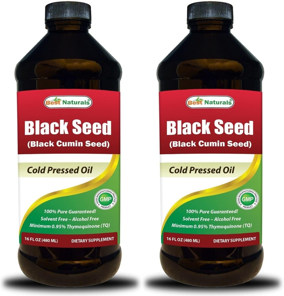 Best Naturals Black Seed Oil 16 Oz (Pack of 2)