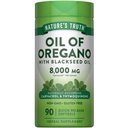 Nature's Truth Oil of Oregano Pills with Black Seed Oil | 90 Softgels | Naturally Occurring Carvacrol | Non-GMO & Gluten Free Supplement