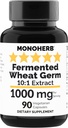 MONOHERB Fermentált búzacsíra kivonat 1000 mg - 90 Vegetáriánus kapszula - Spermidin