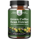 Pure Green Coffee Bean Extract - Super Energizing Green Coffee Extract with 50% Chlorogenic Acid for Antioxidant Healthy Heart Health Mental Focus - Natural Energy Supplement for Adults - 60 Count