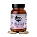 Santa Cruz Paleo Sleep Caps with L-Theanine, Lemon Balm, Passion Flower & Valerian Root, Melatonin-Free Nighttime Relaxation, Paleo & Keto Friendly, Sugar & Gluten Free, 30 Capsules
